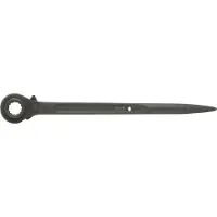 Ks Tools 522.3036, Stiftschlüssel, Schwarz, Chrom-Vanadium-Stahl, Gerade, 30,36 mm, 450 mm