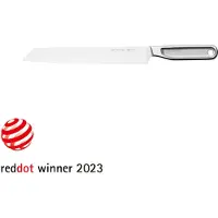 Fiskars All Steel Brotmesser, 20 cm, Hochwertiges Brötchenmesser aus langlebigem Edelstahl, 1 Messer