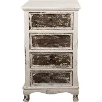 Clayre & Eef Sideboard 44x35x81 cm Beige Holz