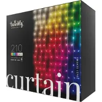 Twinkly Curtain 210 Led Rgb 2.1 M Weihnachtsbeleuchtung