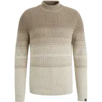 Vanguard Strickpullover Streifen Beige