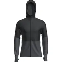 Icebreaker - Merino 200 Realfleece Descender L/S Zip Hoodie - Fleecepullover Gr S schwarz