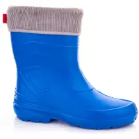 Lemigo leichte Damen Gummistiefel gefüttert "Jessy" Blau 38