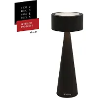 Set One By Musterring LED-Tischleuchte Elody schwarz, 21 cm