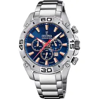 Festina Herren Festina F20543/4 Grau Silber Uhr