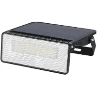 EDM Solar-wandleuchte 6500k 12w 1600 Lumens Silber Silber One Size