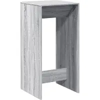 vidaXL Bartisch Grau Sonoma 51x50x103,5 cm Holzwerkstoff