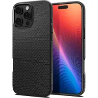 Spigen Apple iPhone 16 Pro Hülle - Silikon - - Backcover/Soft Case - Schwarz