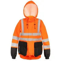 AJ Group Sp. z o.o. Wasserdichte Warnschutzjacke in Orange Gr. 56