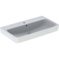 Geberit Waschtisch Renova Plan 85 cm weiß mit KeraTect Spezialglasur 501698008