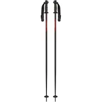 Komperdell Alpine Skistock mit Flachmann, Skistock, schwarz/rot