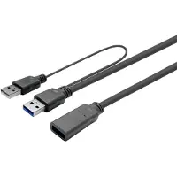 VivoLink PROUSB3AAF10C, 10 m, USB A, USB A, USB 3.2 Gen 1 (3.1 Gen 1), Schwarz