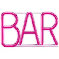 Forever Bar Dekoratives Led-licht Rosa Rosa One Size