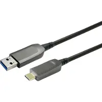 VivoLink PROUSBCAMMOP30, 30 m, USB C, USB A, USB 3.2 Gen 1 (3.1 Gen 1), Schwarz