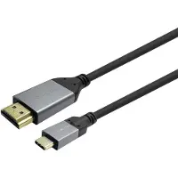 VivoLink PROUSBCHDMIMM4, 4 m, USB C, USB 3.2 Gen 1 (3.1 Gen 1), Schwarz