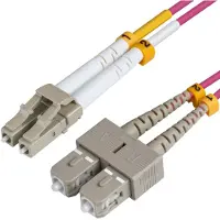 Microconnect FIB422002P, 2 m, OM4, LC, SC