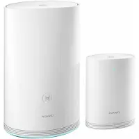 Huawei WiFi Q2 Pro (1 Base + 1 Satellite), Wi-Fi 5 (802.11ac), Dual-Band (2,4 GHz/5 GHz), Ethernet/LAN, Weiß, Tabletop-Router