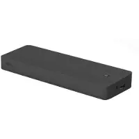 Fujitsu L100 USB Type-C Port Replicator 2, Kabelgebunden, USB 3.2 Gen 1 (3.1 Gen 1) Type-C, 10,100,1000 Mbit/s, Schwarz, 219 mm, 75 mm