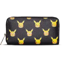 Difuzed Pokémon Pikachu Geldbörse Schwarz Schwarz One Size