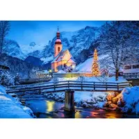 Bluebird Puzzle Ramsau 1000 Teile buntes Spielzeug Puzzle