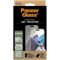 PanzerGlass Antibakterieller Screen Protector für das Apple iPhone 16 Pro Max