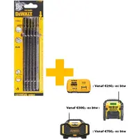 Dewalt EXTREME Spezial-Stichsägeblätter für Sandwichmaterial 5 Stück - DT2084-QZ