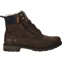 Mustang Veterschoenen Hoog Veterschoenen Hoog - donkerbruin - Maat 41