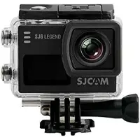 SJCAM SJ6 Legend 16,37 Megapixel 4K-Action-Kamera, 5,08 cm (2 Zoll) Display, optischer Bildstabilisator, CMOS-Sensor, HDMI, WLAN, Speicherkarte, Smartphone-Steuerung