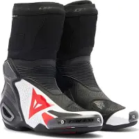 Dainese Stiefel Axial 2 Air Schwarz Weiß Lava Rot Größe 43