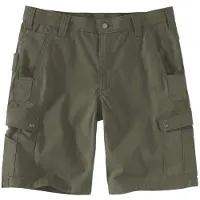 Carhartt Relaxed 11" Ripstop Cargo Short basil (G72) W30