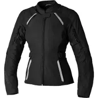 Rapid Suspension Technology RST Damen Ava Mesh CE Textil-Jacke - Schwarz/Schwarz Größe XS