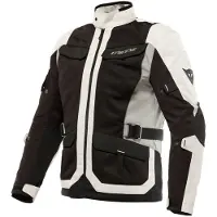 Dainese Desert Tex Motorrad Textiljacke, schwarz/beige, 56
