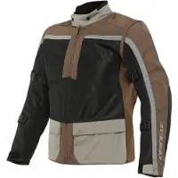 Dainese Outlaw Tex Motorrad Textiljacke, schwarz/braun, 58