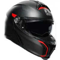 AGV TOURMODULAR FREQUENCY Klapphelm matt gunmetal-rot XXL