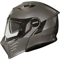 Simpson Darksome Gunmetal Klapphelm Größe L