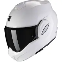 Scorpion Exo-Tech Evo Solid Weiß Klapphelm Größe XS