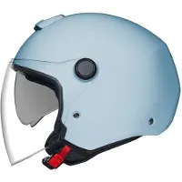 NEXX Y10 Plain Pastel Jethelm Damen Futter blau, L
