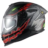 NEXX Y.100 R Night Rider Integralhelm Unisex schwarz, S