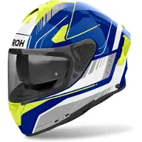 Airoh Spark 2 Chrono Integralhelm M unisex Thermoplast blau, M