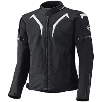 Held Zelda Damen Touren Textiljacke, schwarz/weiß, 3XL