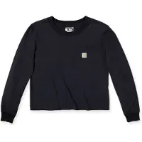 Carhartt Relaxed Fit Lightweight Long-sleeve Pocket T-shirt black (N04) L REG