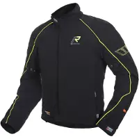 Rukka Comfo-R GTX Motorrad Textiljacke, schwarz/gelb, 66