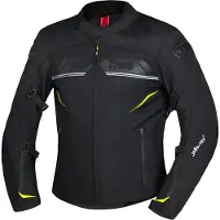 IXS Schwarz Panther-ST Motorrad Textiljacke Größe Short M