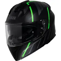 IXS Integralhelm iXS217 2.0 matt schwarz-grün fluo 2XL