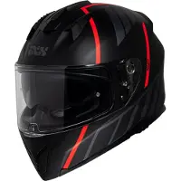 IXS Integralhelm iXS217 2.0 matt schwarz-rot XL rot-schwarz