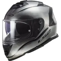 LS2 Helmets Integralhelm mit Sonnenblende | LS2 FF800 STORM II | Motorrad Helm Vollvisierhelm Mopedhelm ECE 22.06 | Motorradhelm Full-Face Helm Pinlock inklusive | XL (61-62cm)