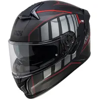 IXS Integralhelm iXS422 FG 2.16 SV schwarz matt-rot M