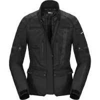 Spidi Traveler 3 Evo H2Out wasserdichte Damen Motorrad Textiljacke, schwarz, M
