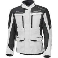 Held Lonborg Top Motorrad Textiljacke, silber/schwarz, 4XL