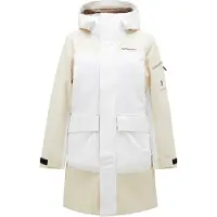 Peak Performance W 2L Stretch Parka SAND FOG/OFFWHITE/ L